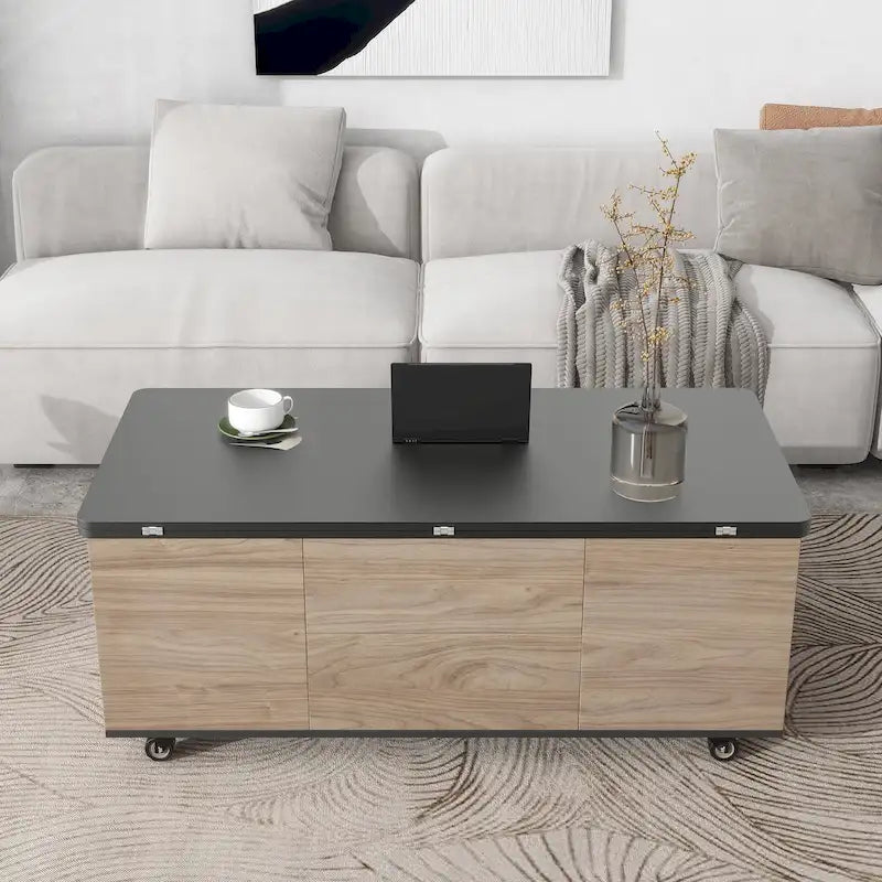 Table basse relevable moderne