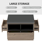 Table basse relevable moderne