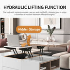 Table basse relevable moderne