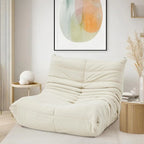   Bean Bag Chair Togo Sofa - 28D Memory Foam Floor Chair for Adults & Kids, Lightweight Faux Leather Lounger in 5 Colors