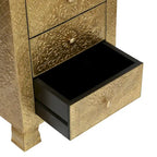 Upson Handcrafted Boho 3 Drawer Nightstand by  