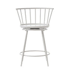 Tabourets de comptoir pivotants à dossier bas Olix Windsor (lot de 2) par