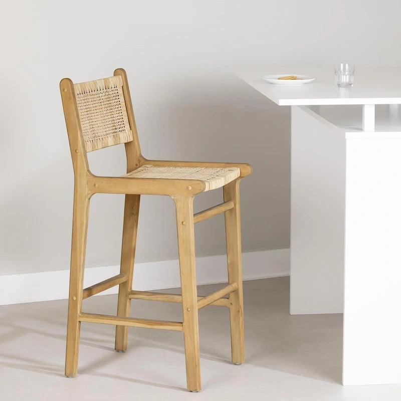 Tabouret en rotin Balka