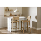Tabouret en rotin Balka