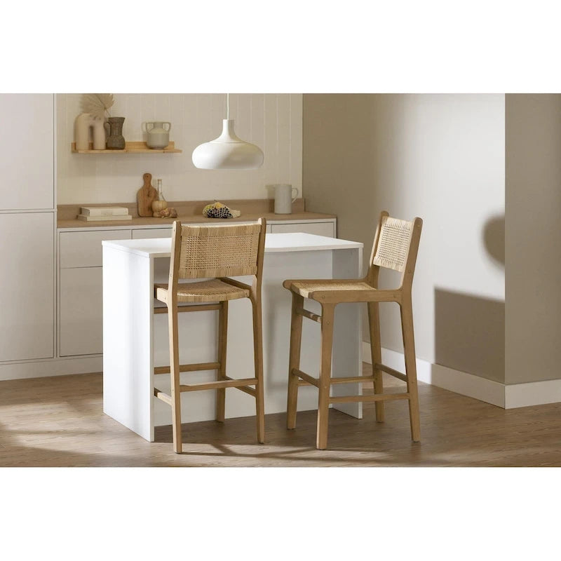Tabouret en rotin Balka