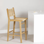 Tabouret en rotin Balka
