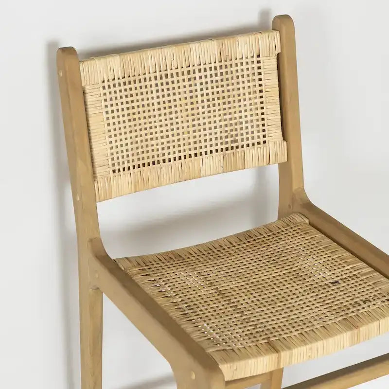 Tabouret en rotin Balka