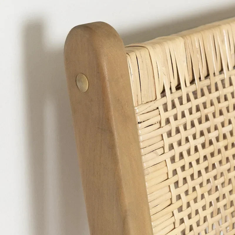 Tabouret en rotin Balka