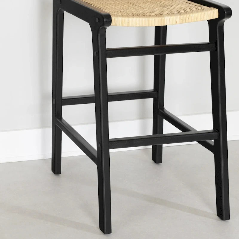 Tabouret en rotin Balka