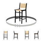 Tabouret en rotin Balka