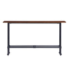 Console Northrup noir/espresso