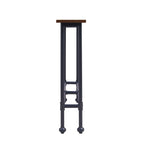 Console Northrup noir/espresso