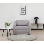 Fauteuil-lit convertible en Sherpa