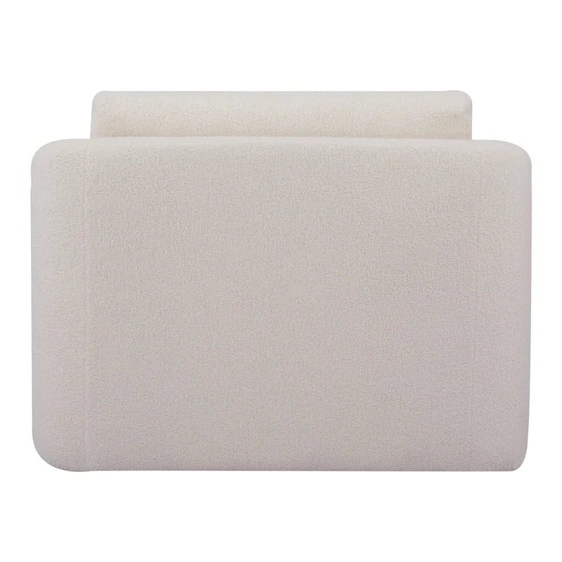 Fauteuil-lit convertible en Sherpa