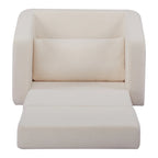 Fauteuil-lit convertible en Sherpa