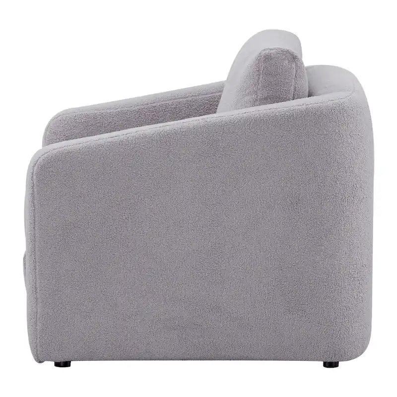 Fauteuil-lit convertible en Sherpa