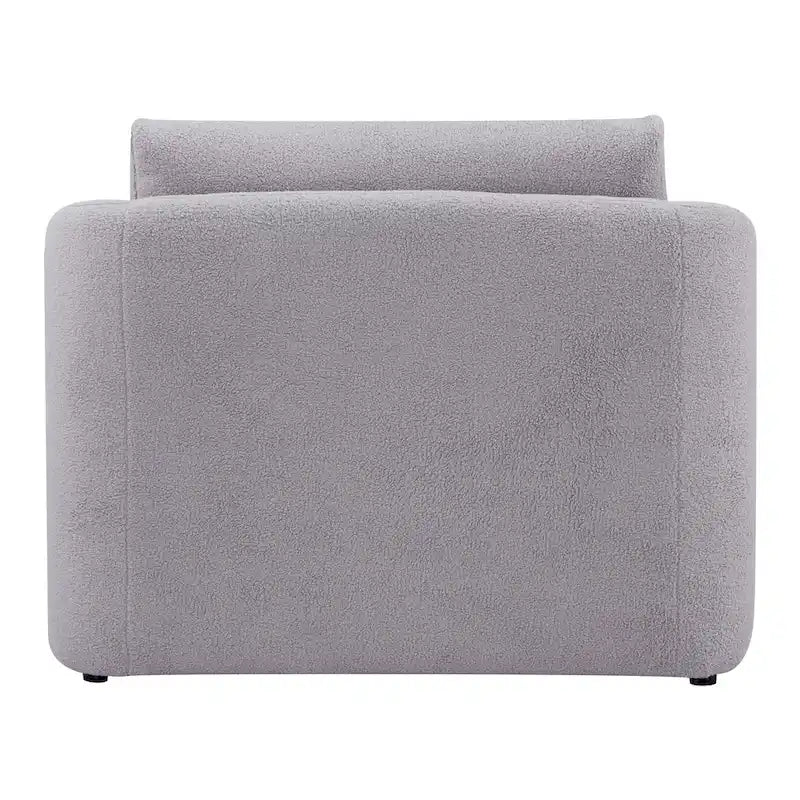 Fauteuil-lit convertible en Sherpa