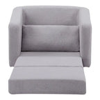 Fauteuil-lit convertible en Sherpa
