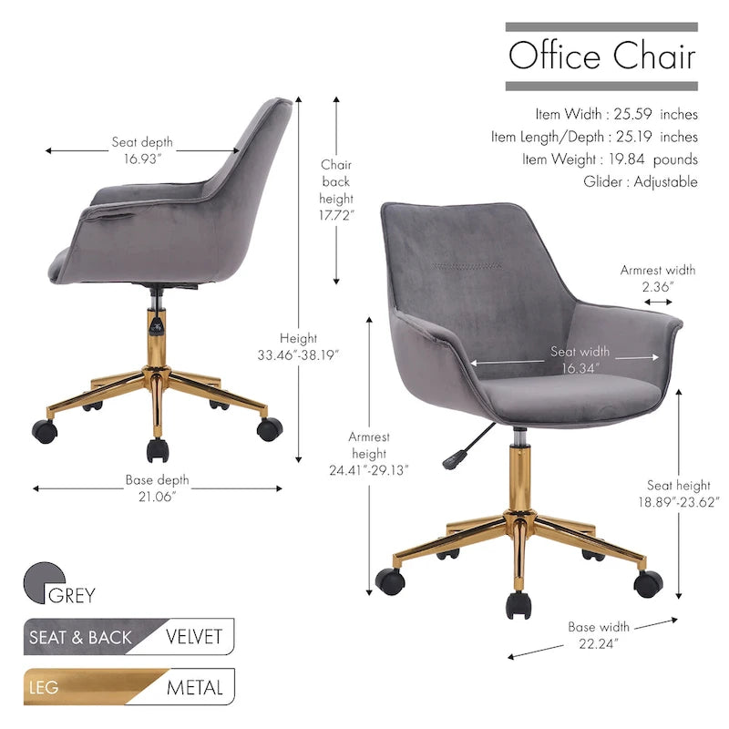 Fauteuil de bureau de qualité supérieure, chaises de bureau design