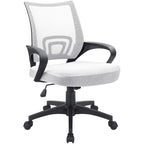 Chaise de bureau Chaise de bureau en maille Chaise d'ordinateur avec accoudoir