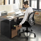 Chaise de bureau Chaise de bureau en maille Chaise d'ordinateur avec accoudoir