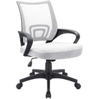 Chaise de bureau Chaise de bureau en maille Chaise d'ordinateur avec accoudoir