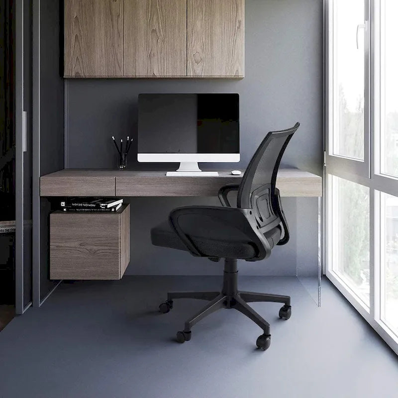 Chaise de bureau Chaise de bureau en maille Chaise d'ordinateur avec accoudoir