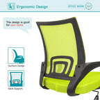 Chaise de bureau Chaise de bureau en maille Chaise d'ordinateur avec accoudoir