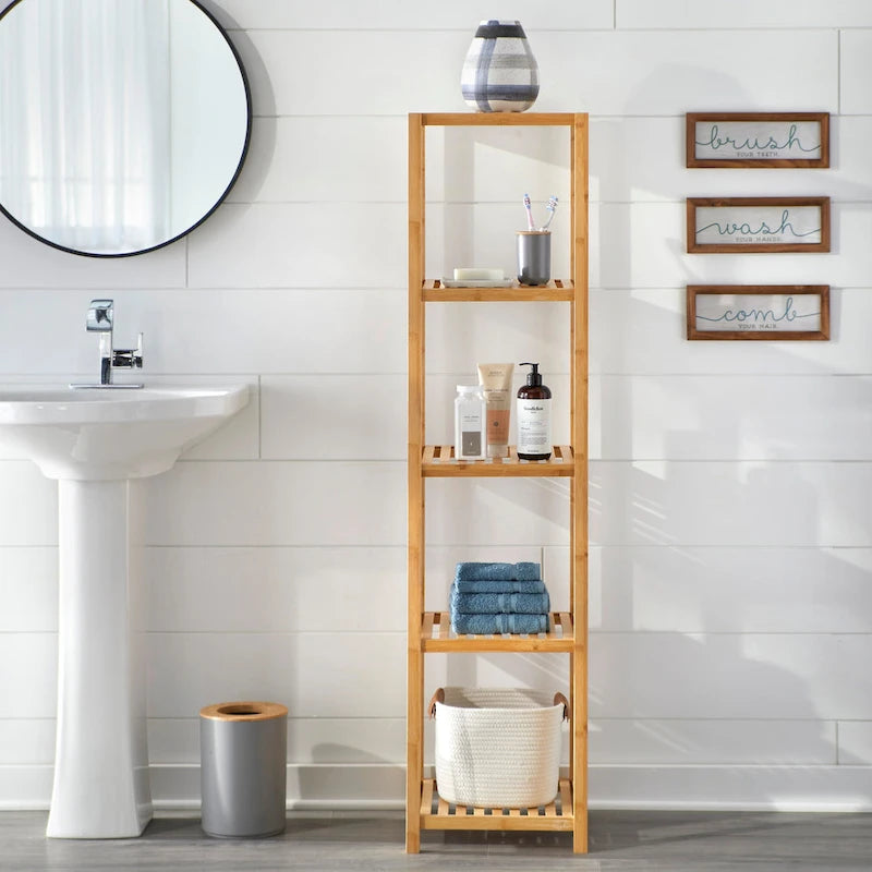   Bamboo 5-tier Shelf