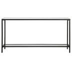   Hayley Black Console Table