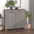Bahut/buffet de salon/cuisine en pin massif - 33,5x13,8x31,5 cm
