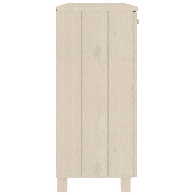 Bahut/buffet de salon/cuisine en pin massif - 33,5x13,8x31,5 cm