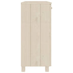 Bahut/buffet de salon/cuisine en pin massif - 33,5x13,8x31,5 cm