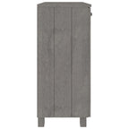 Bahut/buffet de salon/cuisine en pin massif - 33,5x13,8x31,5 cm