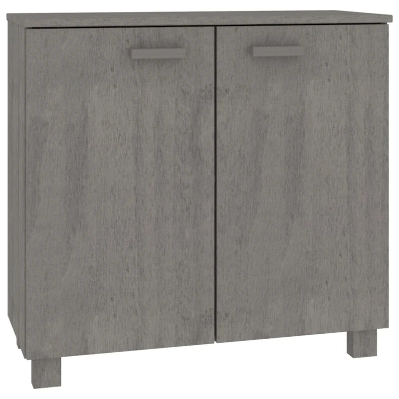 Bahut/buffet de salon/cuisine en pin massif - 33,5x13,8x31,5 cm
