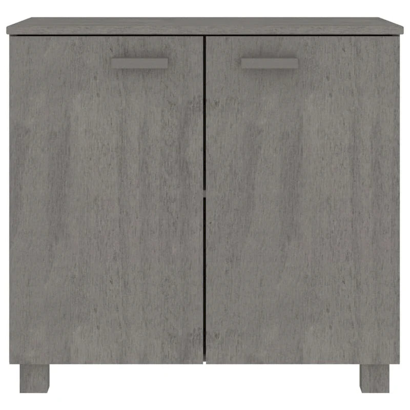 Bahut/buffet de salon/cuisine en pin massif - 33,5x13,8x31,5 cm