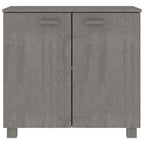Bahut/buffet de salon/cuisine en pin massif - 33,5x13,8x31,5 cm