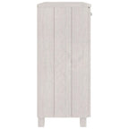 Bahut/buffet de salon/cuisine en pin massif - 33,5x13,8x31,5 cm