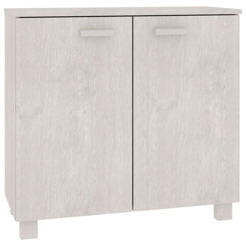 Bahut/buffet de salon/cuisine en pin massif - 33,5x13,8x31,5 cm