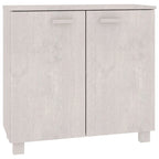 Bahut/buffet de salon/cuisine en pin massif - 33,5x13,8x31,5 cm