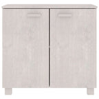 Bahut/buffet de salon/cuisine en pin massif - 33,5x13,8x31,5 cm