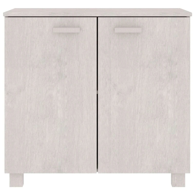 Bahut/buffet de salon/cuisine en pin massif - 33,5x13,8x31,5 cm