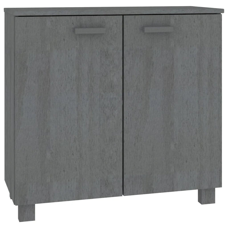 Bahut/buffet de salon/cuisine en pin massif - 33,5x13,8x31,5 cm