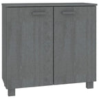 Bahut/buffet de salon/cuisine en pin massif - 33,5x13,8x31,5 cm
