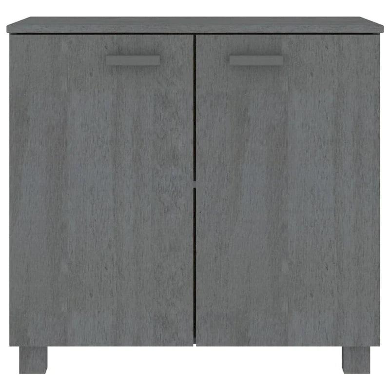 Bahut/buffet de salon/cuisine en pin massif - 33,5x13,8x31,5 cm