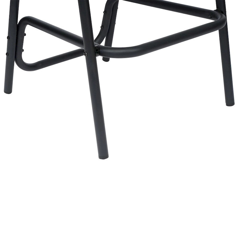 Tabourets de bar en rotin pour l'intérieur et l'extérieur, lot de 2