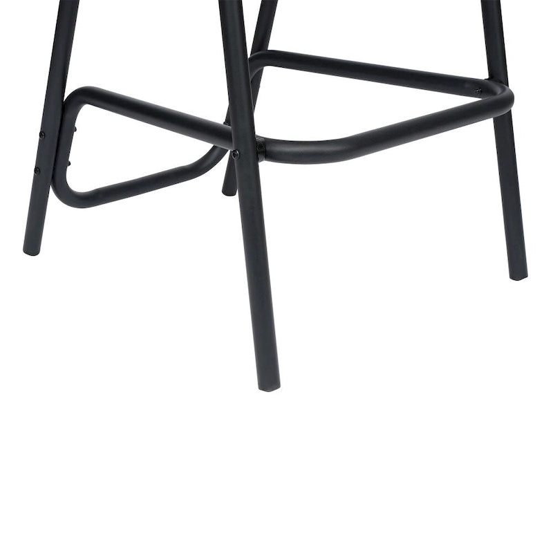Tabourets de bar en rotin pour l'intérieur et l'extérieur, lot de 2