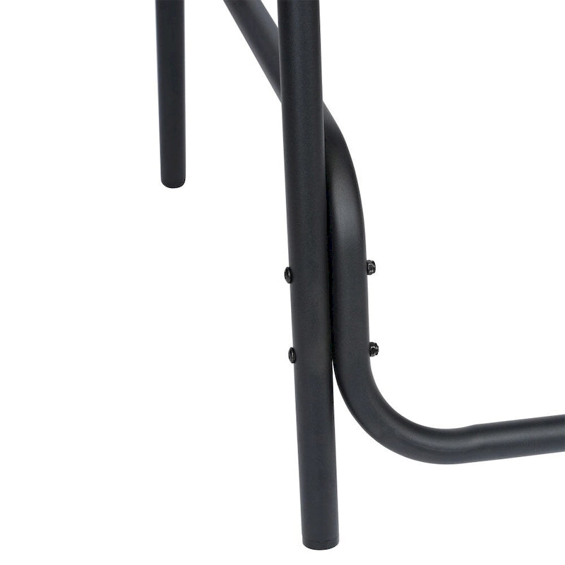 Tabourets de bar en rotin pour l'intérieur et l'extérieur, lot de 2