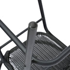 Tabourets de bar en rotin pour l'intérieur et l'extérieur, lot de 2