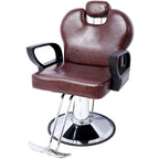 Fauteuil de barbier à main d'artiste, fauteuil inclinable de salon de beauté, siège extra large, mobilier de spa hydraulique, équipement de salon de coiffure